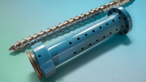 销钉机筒橡胶冷喂料挤出机螺杆