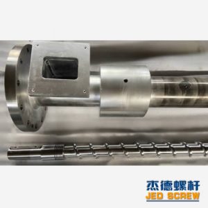 杰德 钢带造粒机挤出机螺杆机筒 耐热耐腐蚀 型号齐全 支持定制