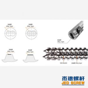 杰德 双金属合金螺杆机筒 高产节能 性能稳定 多种规格 支持定制