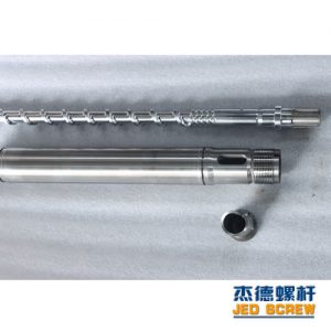 杰德 橡胶挤出机新型螺杆机筒 塑化均匀 支持定制 经久耐用