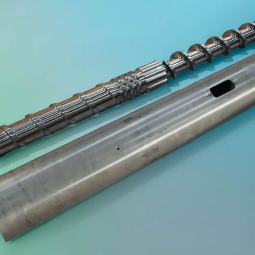 杰德 出口越南的单排气造粒机螺杆机筒 技术精湛 塑化优良